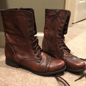 Steven madden combat boots